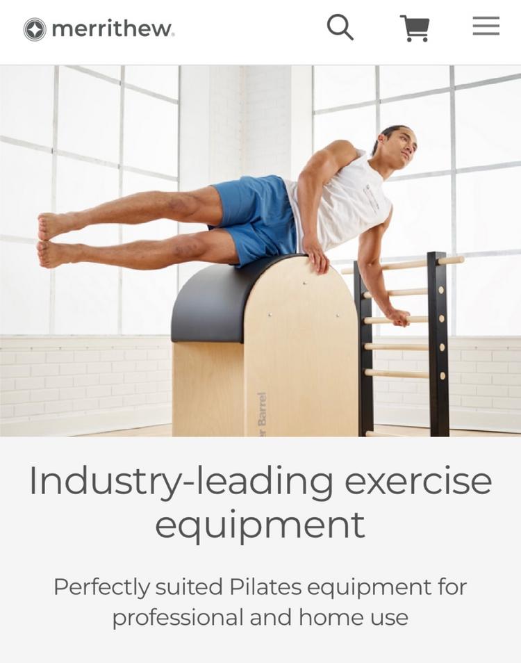 [150만] 정품 STOTT PILATES 스탓 필라테스 레더베럴 / 아이보리 커스텀 / 상태 최상 이미지