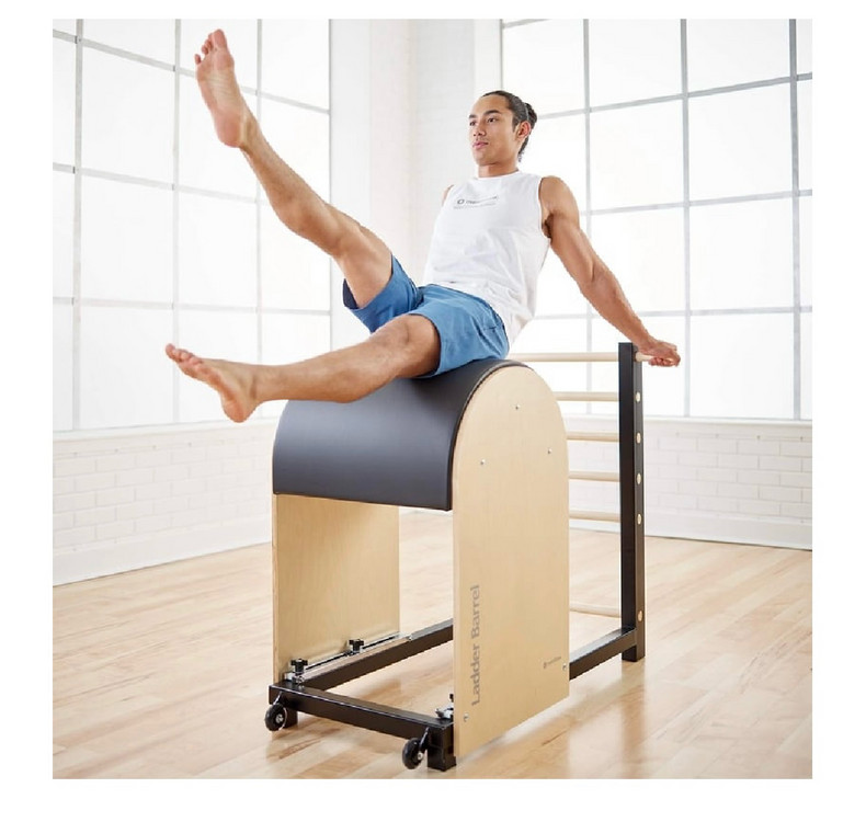 [150만] 정품 STOTT PILATES 스탓 필라테스 레더베럴 / 아이보리 커스텀 / 상태 최상 이미지