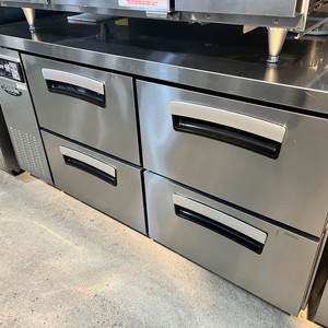 라셀르 서랍냉장고 1500 간냉식 올스텐 업소용 중고 4도어 카페 작업대 서랍식 서랍형태 이미지