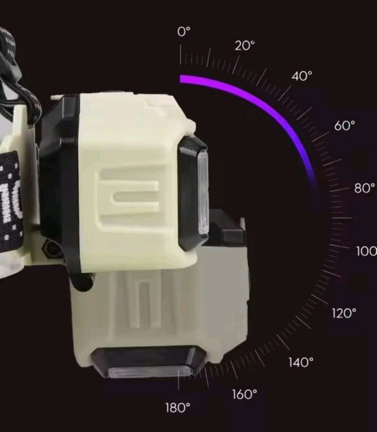 충전식 및 센서 헤드랜턴 COB LED - 새상품 이미지
