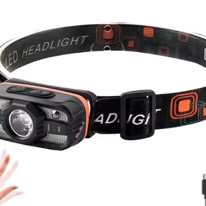 충전식 및 센서 헤드랜턴 LED - 새상품 이미지