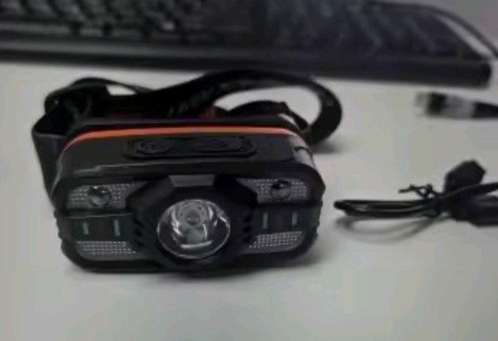 충전식 및 센서 헤드랜턴 LED - 새상품 이미지