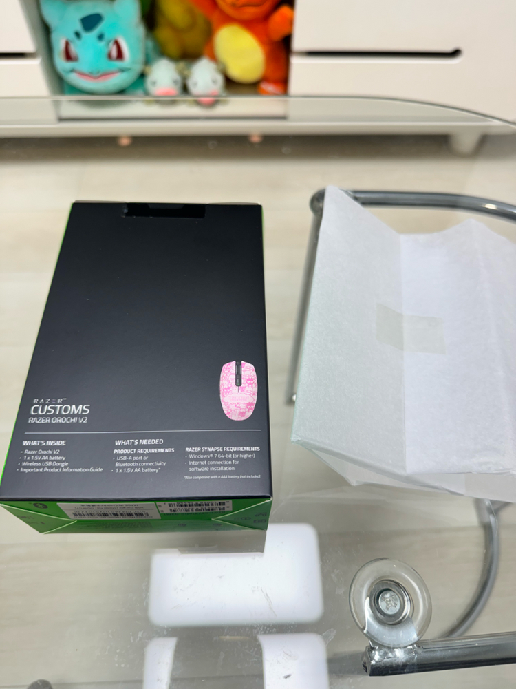 (미개봉) 레이저 오로치 V2 헬로키티 에디션 무선 게이밍 마우스 (지슈라1 동급 성능) 지슈스 이미지