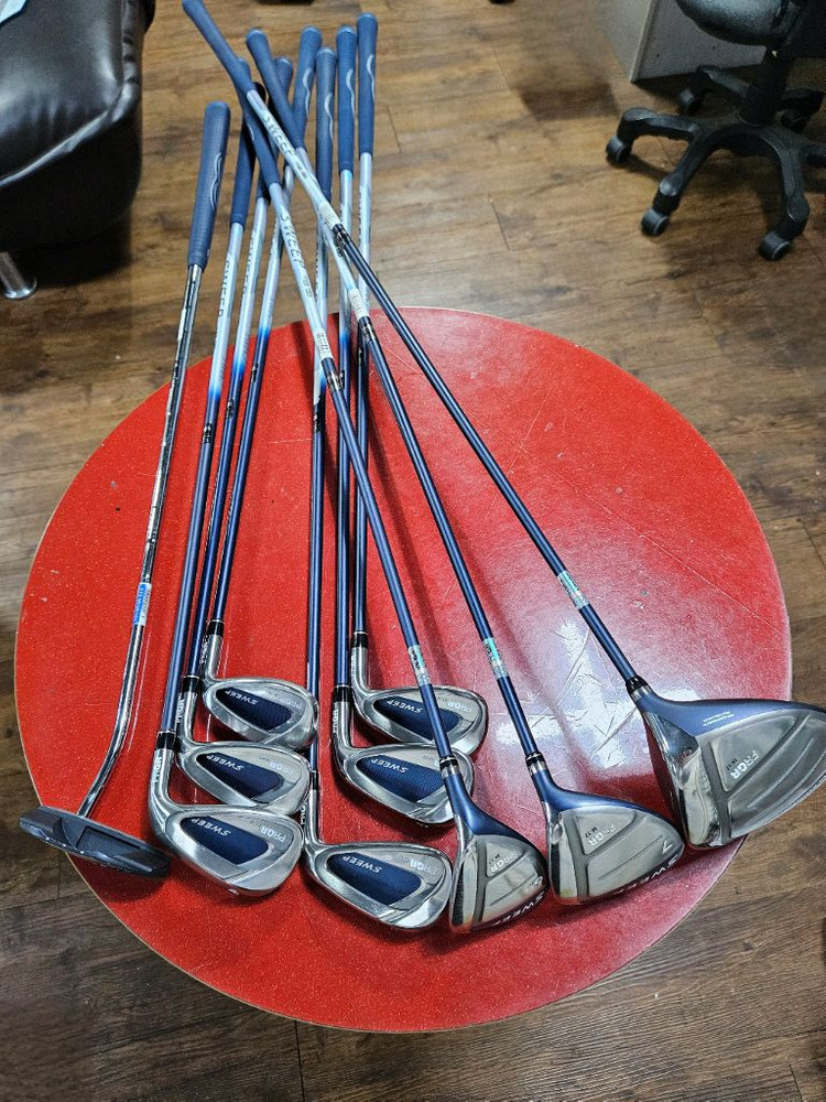 PRGR SWEEP 여성 골프채 풀세트 이미지