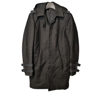 IRO 이로 블랙 후드 코트 자켓 48 메이커광 이미지