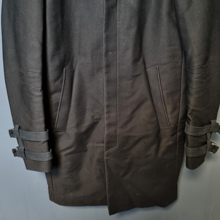 IRO 이로 블랙 후드 코트 자켓 48 메이커광 이미지