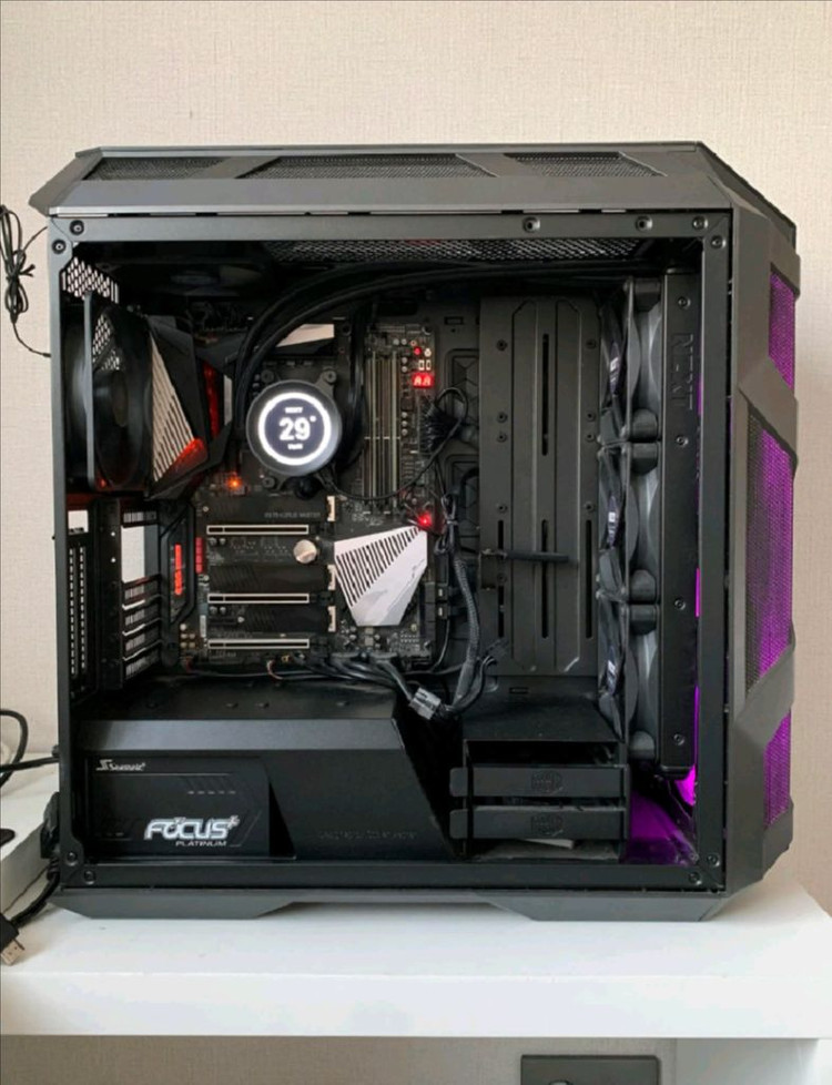 3950x ddr4 64gb 게이밍 컴퓨터 반 본체 이미지