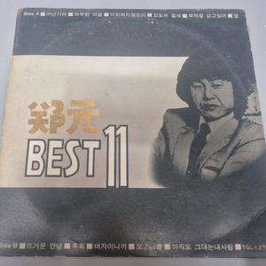 정원 베스트 11 LP판 이미지