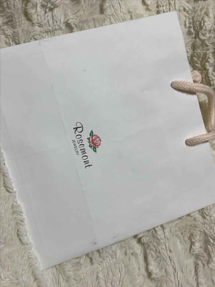 [새상품] 로즈몽 실버 레드 커넬리언 진주 목걸이 RL0209 이미지