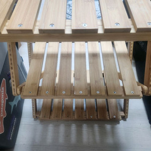 내셔널지오그래픽 캠핑 우드쉘프 이미지