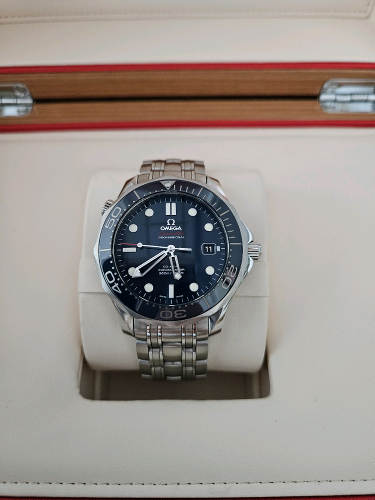 (18년식 국내매장풀셋)오메가 씨마스터 41밀리 청판 이미지