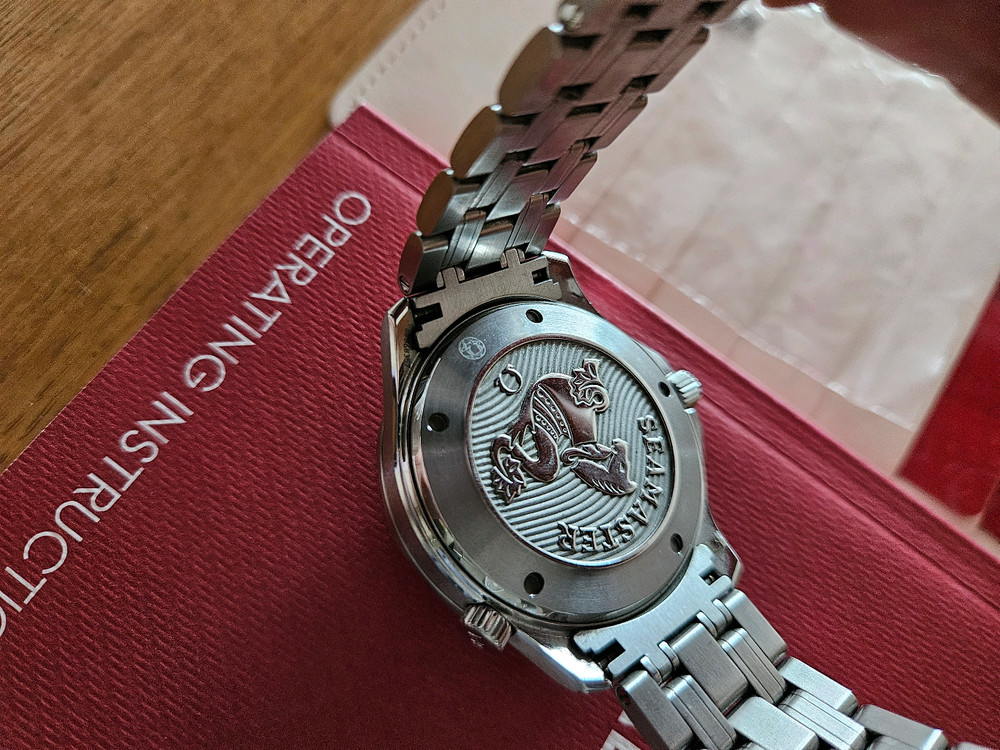 (18년식 국내매장풀셋)오메가 씨마스터 41밀리 청판 이미지