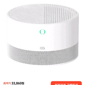 오아 퓨어 미니 공기청정기 OA-AP005 화이트 이미지