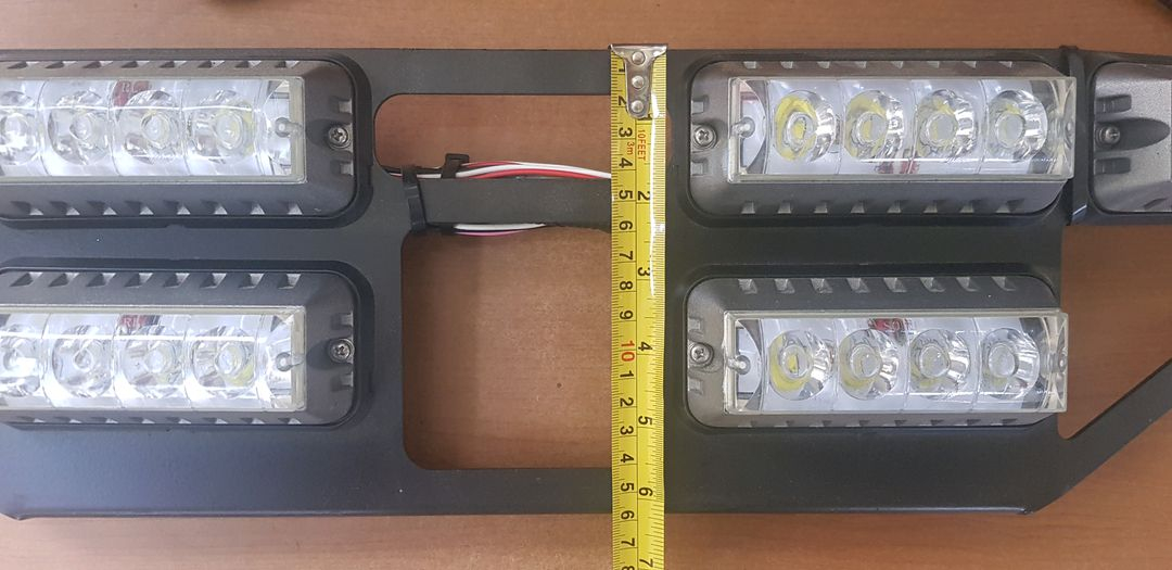 파박이 써치 LED 싸이키램프 백색 12V 24V 화물차 중장비 트랙터 팝니다 이미지