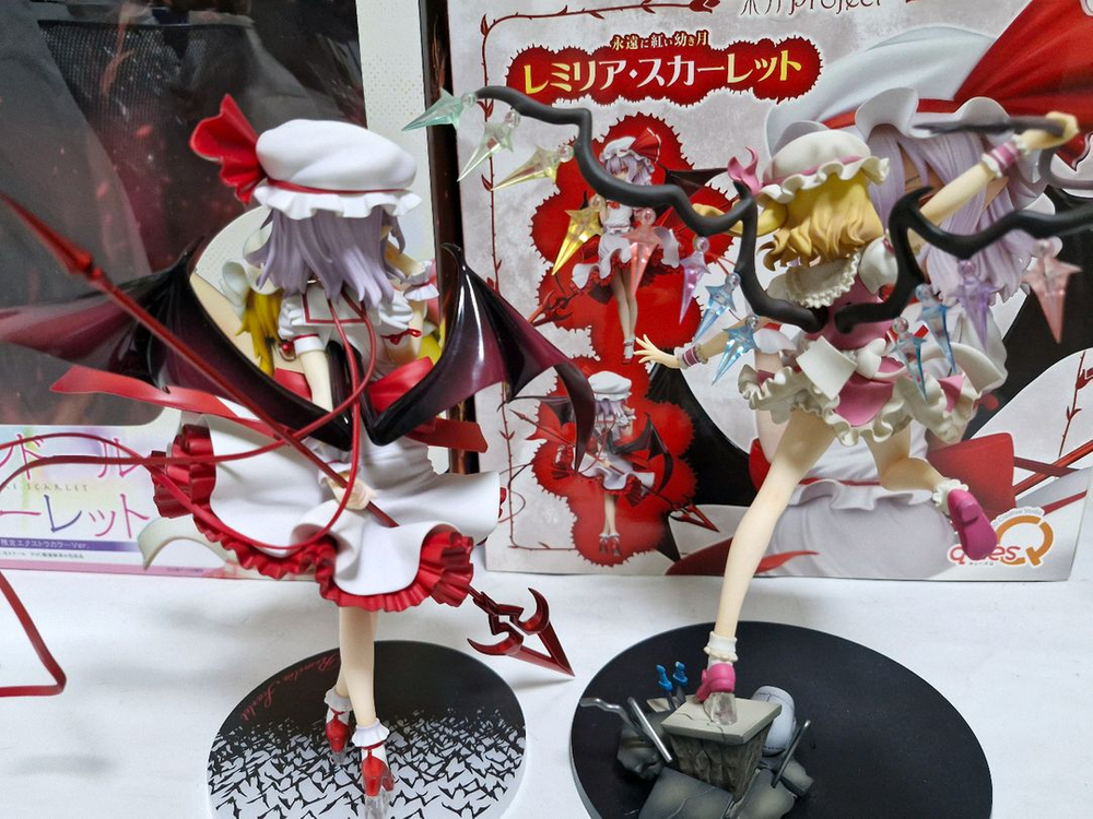동방 프로젝트 피규어 큐즈큐 레밀리아 플랑드르 스칼렛 이미지