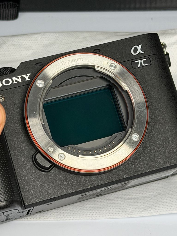 소니 A7C 블랙 미러리스 풀프레임 카메라 바디 이미지