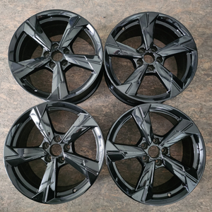 아우디A6 18인치 프리미어 순정휠 블랙휠 팝니다 이미지