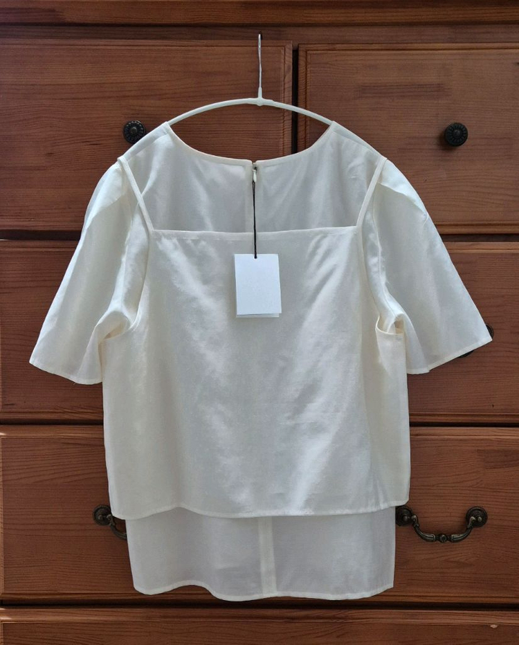 유메르 쥬느 퍼프 블라우스 세트 이미지