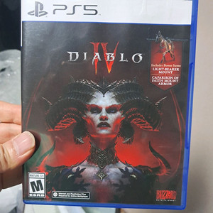 PS5 디아블로4 이미지