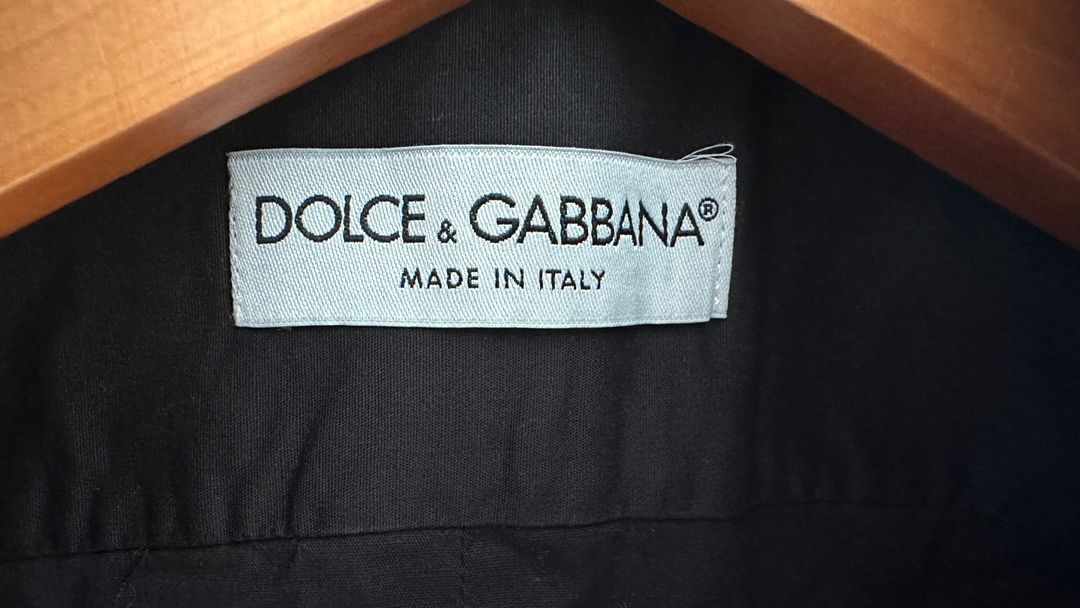 돌체앤가바나 dolce gabbana 블랙 기본 셔츠 이미지