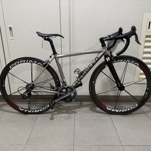 (S)라이트스피드 아르콘 티타늄 로드 자전거 판매 (코리마 카본휠 세팅) 이미지