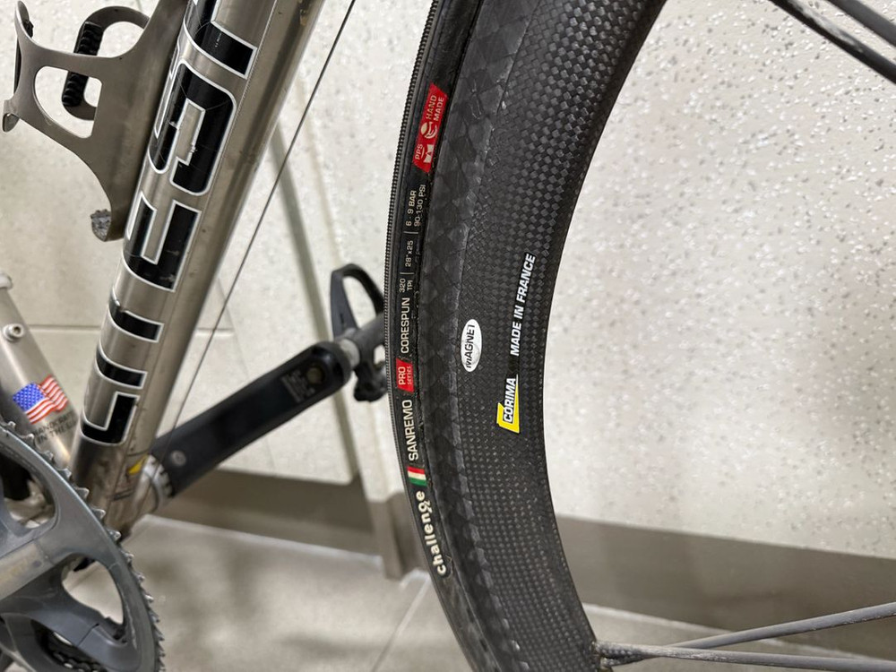 (S)라이트스피드 아르콘 티타늄 로드 자전거 판매 (코리마 카본휠 세팅) 이미지