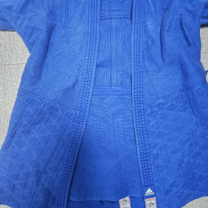 아디다스 챔피언 2 유도복 청색 165 이미지