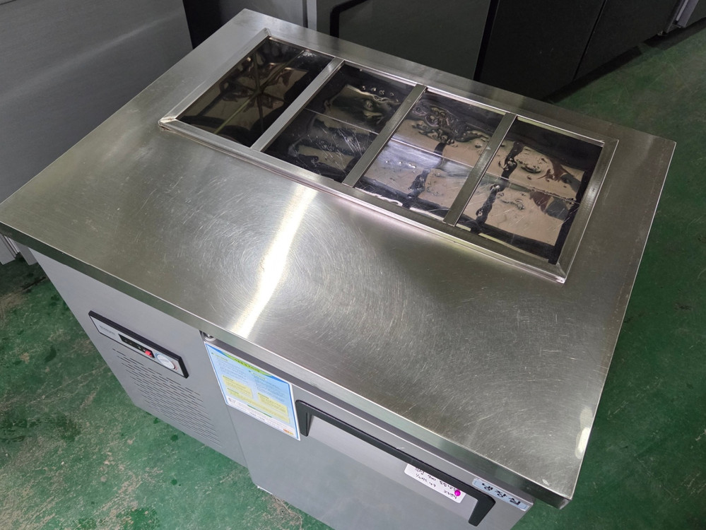 우성 900 1/3밧드 토핑 냉장고 반찬 냉장고 이미지