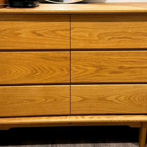 아울퍼니쳐 레드오크 원목 서랍장 정리합니다 이미지