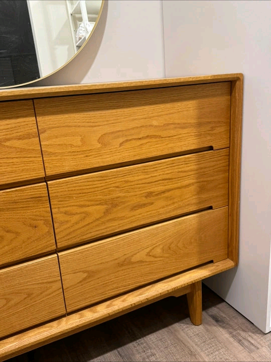 아울퍼니쳐 레드오크 원목 서랍장 정리합니다 이미지