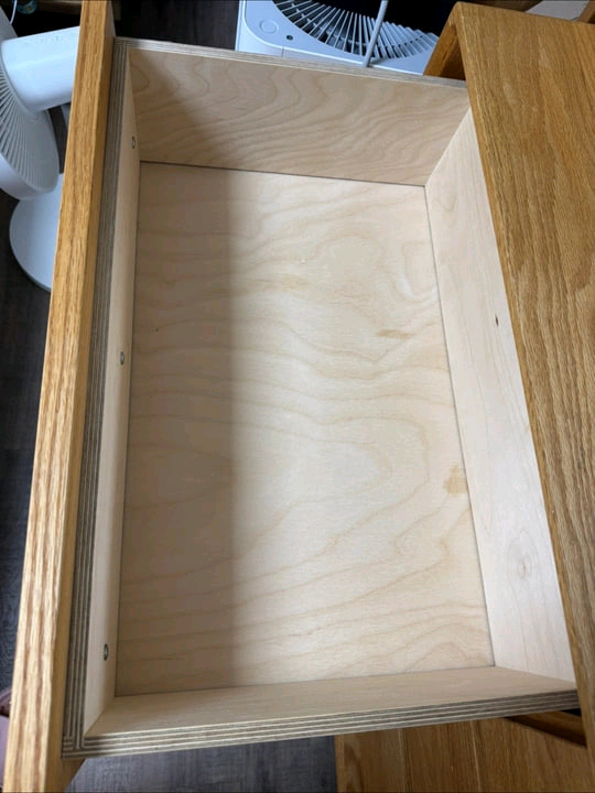 아울퍼니쳐 레드오크 원목 서랍장 정리합니다 이미지