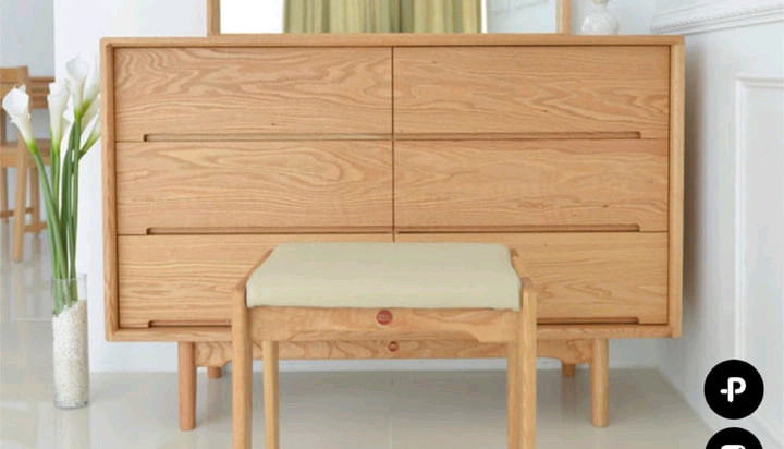 아울퍼니쳐 레드오크 원목 서랍장 정리합니다 이미지