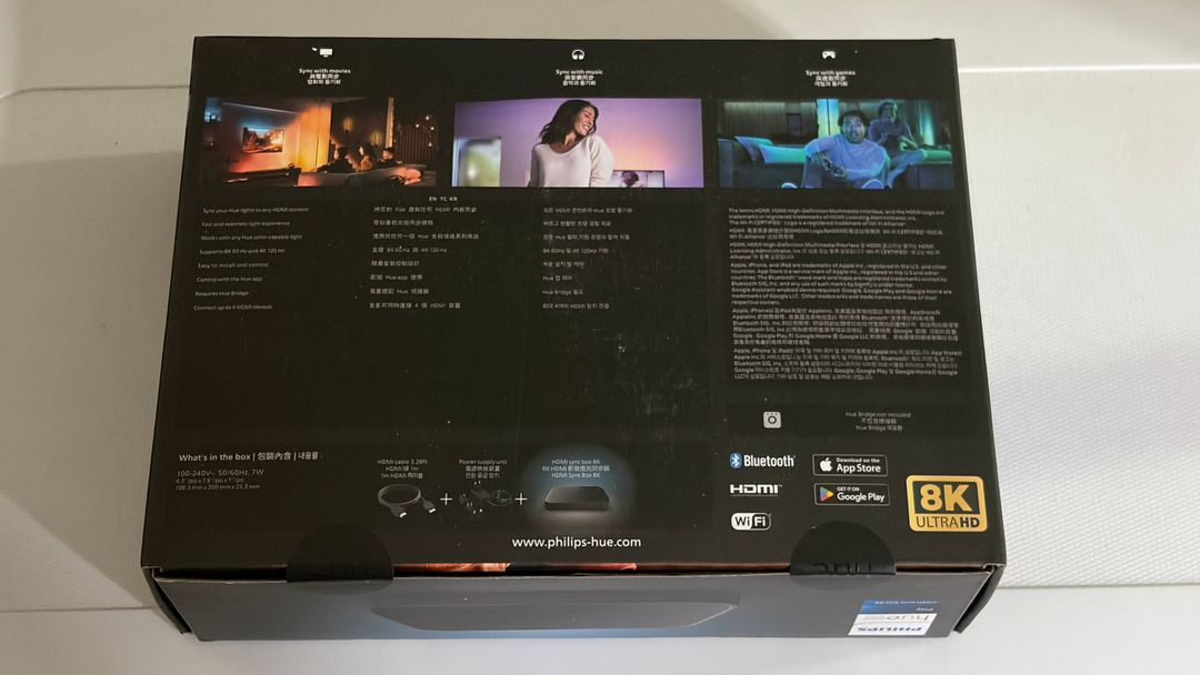 필립스휴 싱크박스 V2 HDMI 2.1 8K 미개봉 새상품 1개 이미지