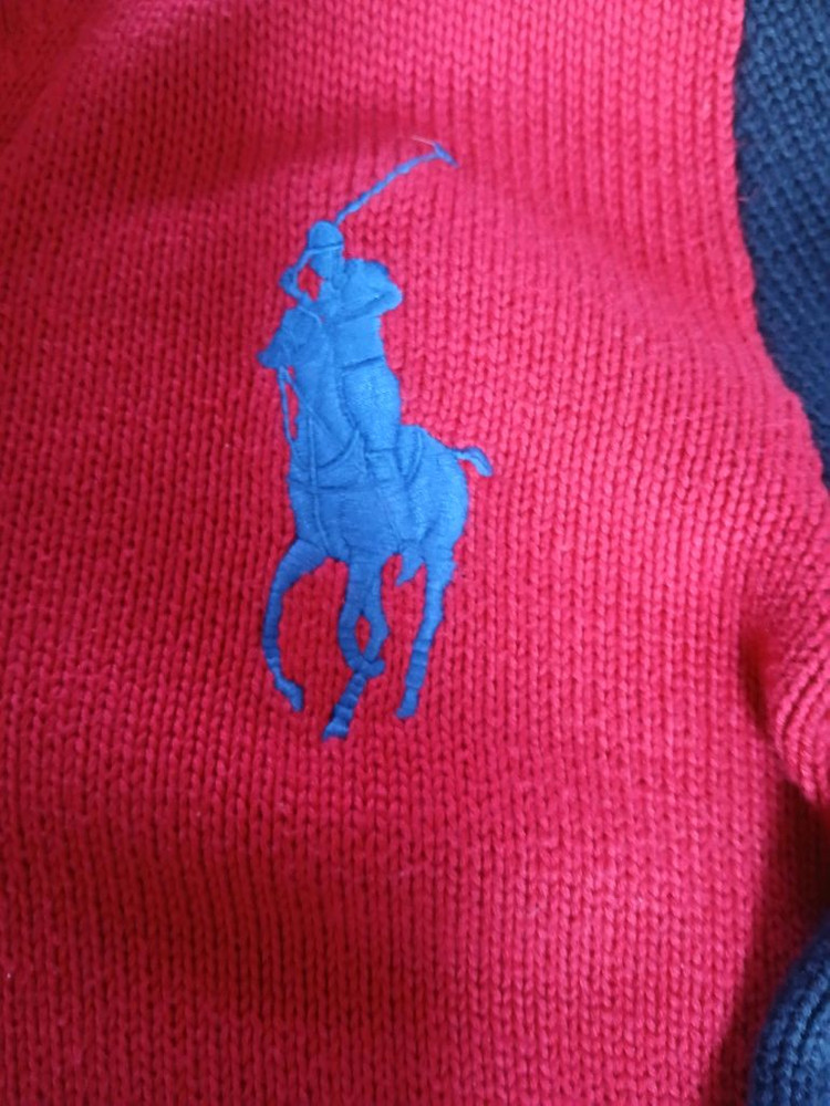 폴로 남아 140-150 니트숄더윙 가디건 택포 이만원 이미지