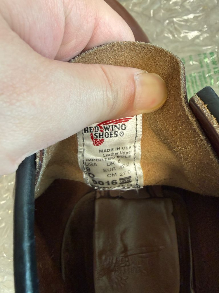 레드윙 벡맨 9016 270 9d 이미지