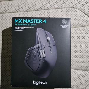 미개봉 로지텍 mx master 4 이미지