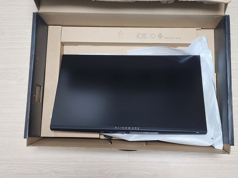 델 에일리언웨어 AW2523HF 모니터 이미지