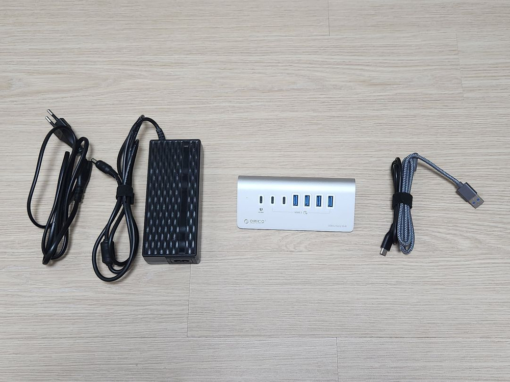 ORICO USB3.2 Gen2 10Gbps PD60W USB허브 이미지