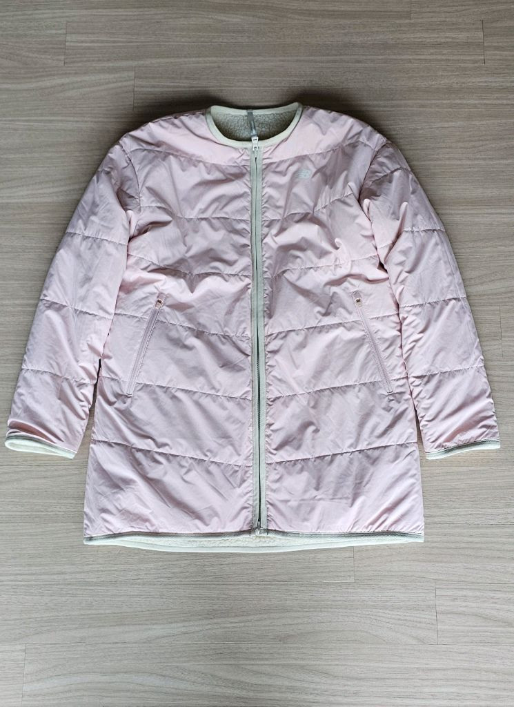 (새상품급)(여성용)(뉴발란스)플리스 양면/뽀글이 자켓 이미지