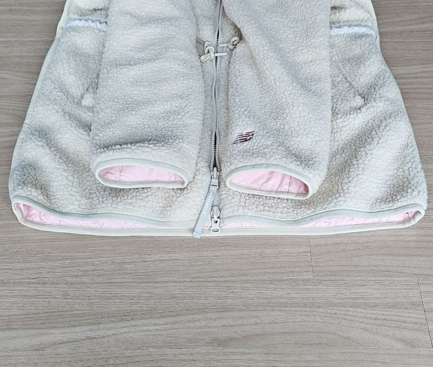 (새상품급)(여성용)(뉴발란스)플리스 양면/뽀글이 자켓 이미지