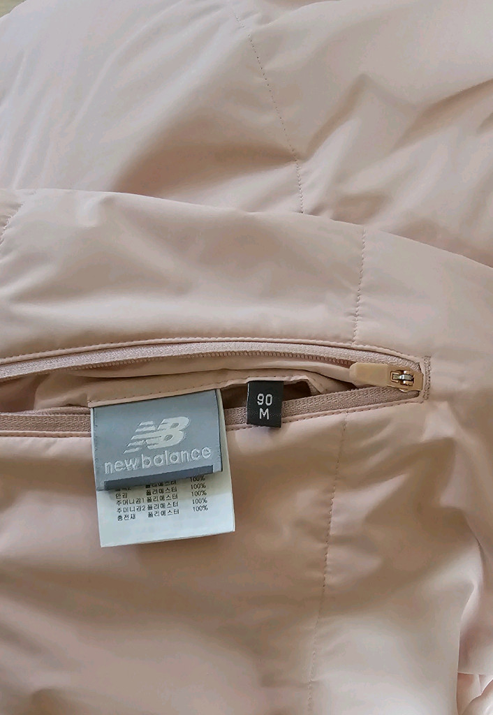 (새상품급)(여성용)(뉴발란스)플리스 양면/뽀글이 자켓 이미지