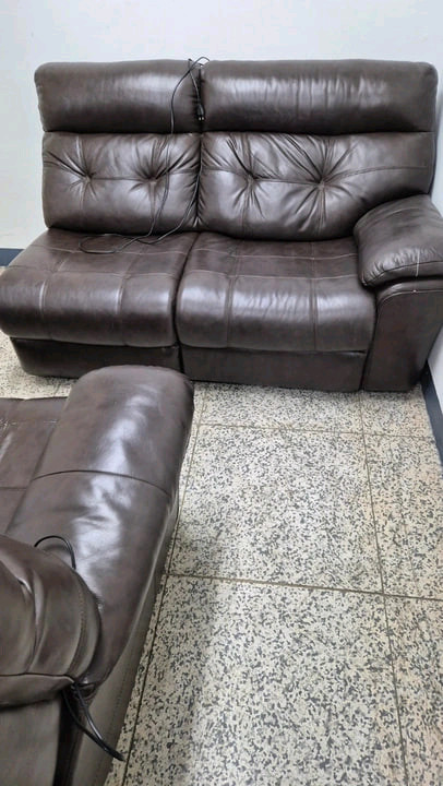 Via Veneto 디클라이너 이태리 가죽소파 4인용 이미지