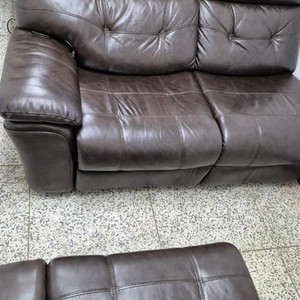 Via Veneto 디클라이너 이태리 가죽소파 4인용 이미지