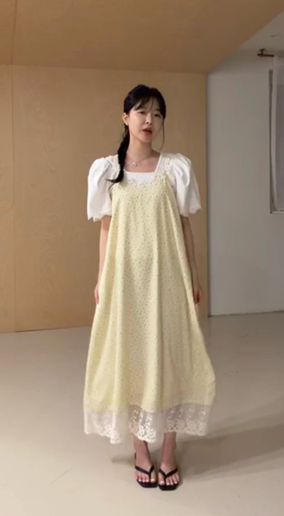 [새상품] 바이씨니 제작 루루 뷔스티에 원피스 이미지