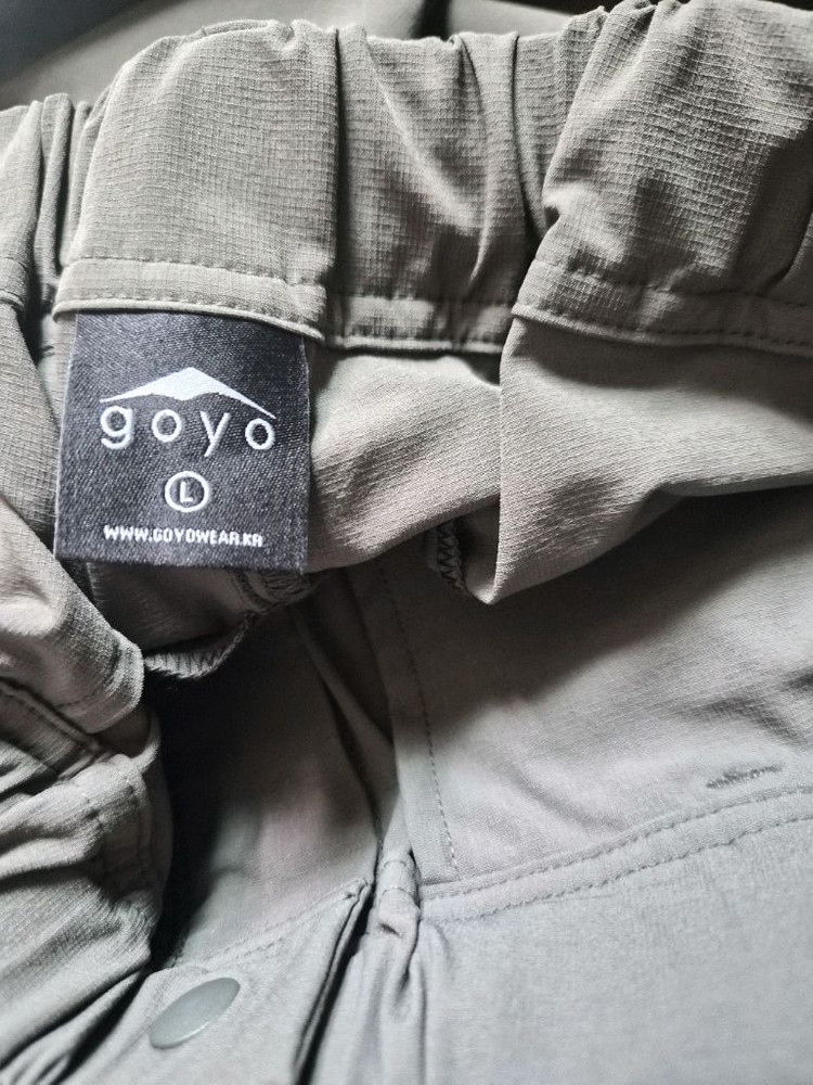 고요웨어 벤틸레이션 커브드 팬츠2.0 L사이즈 이미지