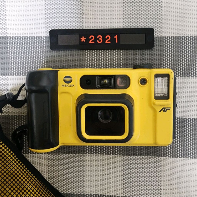 미놀타 웨더매틱 듀얼 35 필름카메라 가방세트 이미지