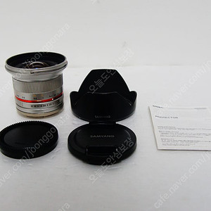 소니용 삼양 12mm f2.0 MF 실버 렌즈팝니다. 이미지