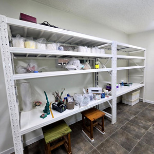 철제다이 중량랙 새제품 철제선반 무볼트대형 철제선반 무볼트랙 이미지