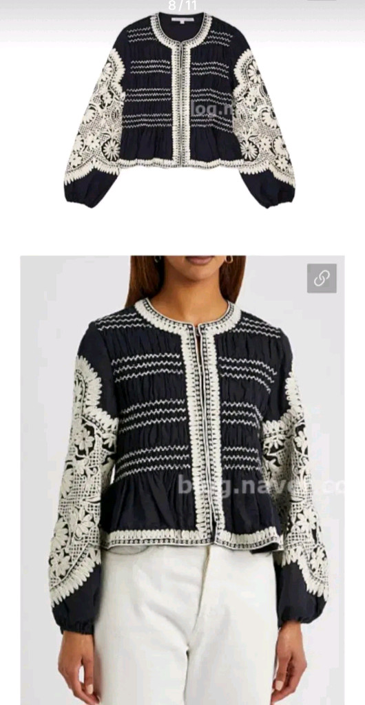 한섬 베로니카비어드 자켓 이미지