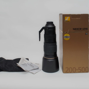 니콘 f마운트 200-500 f5.6 vr 판매 이미지